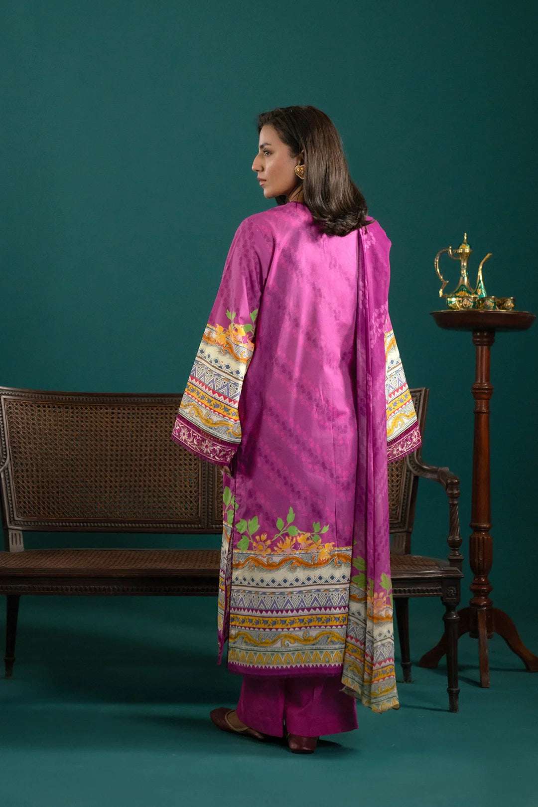 3 Piece Embroidered Lawn Suit