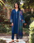 3 Piece Embroidered Khaddar Suit