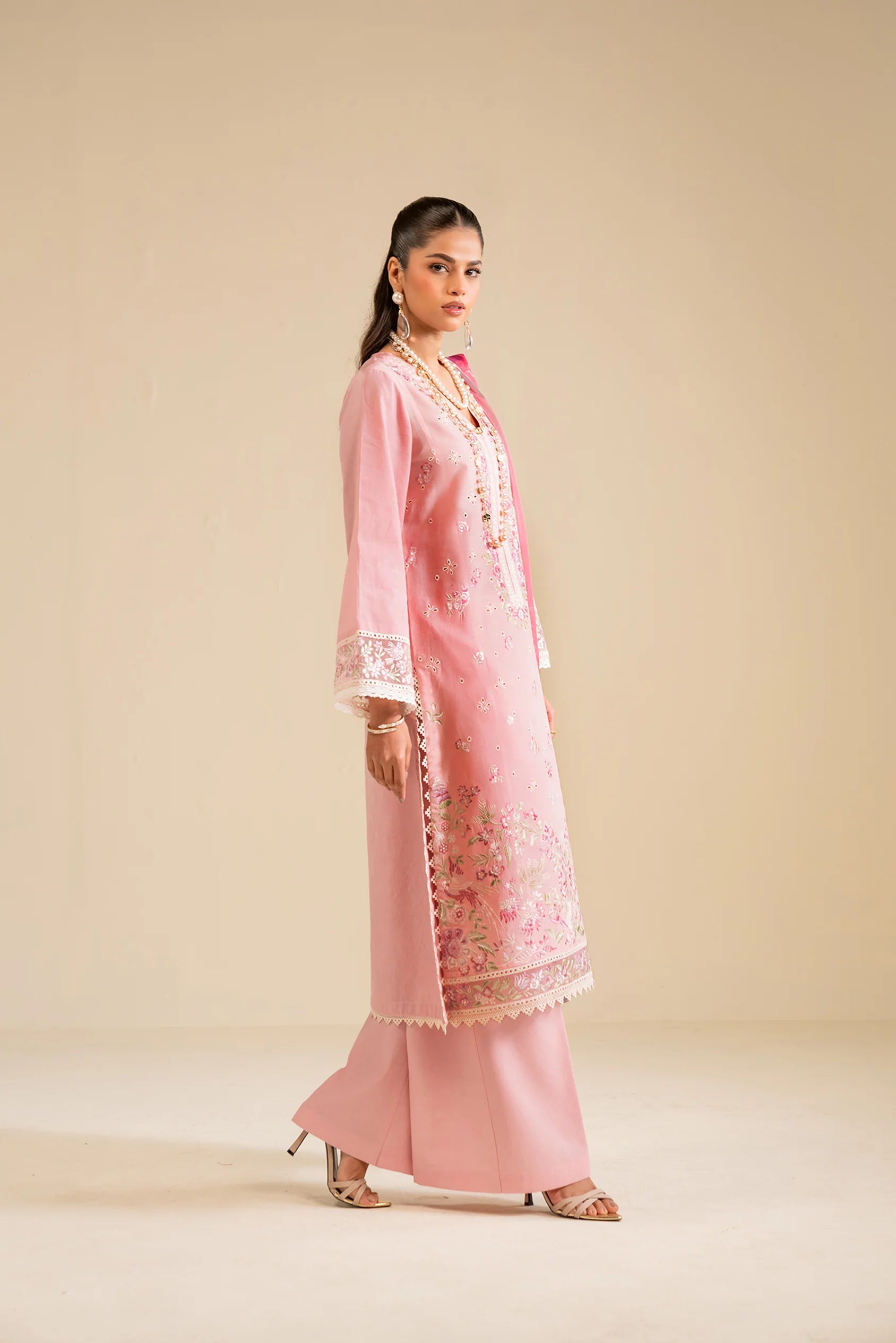 3 Piece Embroidered Lawn Suit