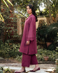 2 Piece Embroidered Khaddar Suit