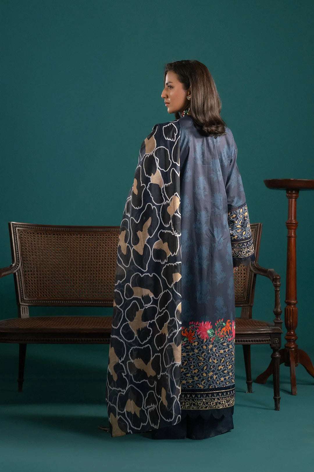 3 Piece Embroidered Lawn Suit