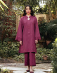 2 Piece Embroidered Khaddar Suit