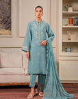 3 Piece Embroidered Khaddar Suit