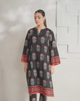 2 Piece Printed Khaddar Suit