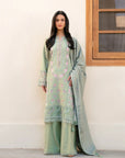 3 Piece Embroidered Khaddar Suit