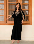 1 Piece Raw Silk Kaftan