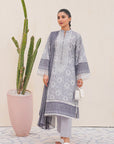 3 Piece Embroidered Cambric Suit